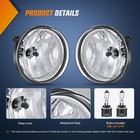 Nilight Fog Light Assembly Compatible With 2007-2013 Gmc Sierra 1500