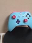 Microsoft Xbox One  Wireless Bluetooth Controller Blue Pink  With Battery Cover