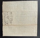 1780 Revolutionary War Soldier   s Back-pay Receipt     Signed By Waitstill