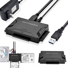 Usb 3 0 To Ide   Sata Converter Adapter Kit For 2 5  Or 3 5  Ssd Hdd Hard Drive