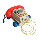 Vintage 1960s Fisher Price 747 Chatter Telephone Pulltoy Made In Usa Baby Boomer