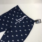 Starter Pajama Pants M l   Xl Blue Mens All Over Print Logo New Black Label