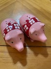 Cute Pig Salt   Pepper Shakers Gc