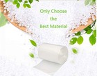 8-12 Gallon Clear Trash Bag Garbage Bag Trash Can Liner  8-12 Gallon  100 Bag   
