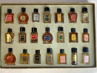 Parfums De France 21 Mini Perfume Bottles Made In Paris France 50s Era In Box