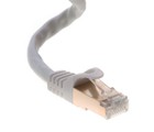 Cat7 S ftp Ethernet Patch Cord High Speed Lan Network Cable Gray 25ft -200ft Lot
