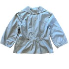 Tribal Jacket Womens Sz 10 Grey 3 4 Balloon Sleeve Cropped Pockets Zip Up Blazer
