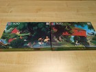 Lot Of 2 Vtg Mb 500p Puzzles - Old Bridge  Those Were The Days - Paul Detlefsen