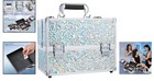Makeup Case Cosmetic Train Case Organizer 11 8 Inch Large Makeup Box Travel S   