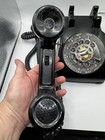 Vintage Western Electric Model 500dm Black Rotary Desk Phone Modular Bell