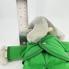 Vintage 1977 Eden Toys Babar The Elephant Plush 11  Green Suit King Korea