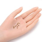 500pcs Round Tube Loose Crimp Beads 2mm 0 08 Inch Tiny Small Spacers Hole 1 5