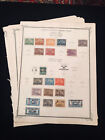 U s  Revenue Stamp Collection On 12 Album Pages  86 Stamps