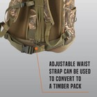 Waterfowl Hunting Backpack Water Resistant Molded Base Camo Hunting Pack Bag Pk