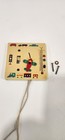 Vintage Termomete Yellow Plain train Nursery  Switch Plate With Pull Strings