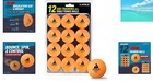High-quality 3 Star Ping Pong Balls - 12 Count - Perfect For Recreational Play