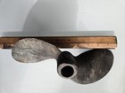 Antiqie Vintage Double Blade Boat Propeller  Marine Sailboat Brass Or Bronze 
