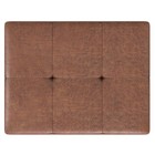 Lacey Small Tufted Ottoman Bench - 26 Inch Wide Upholstered Vegan Leather Rec   