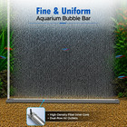 Aquarium Air Bubble Strip  Fine Bubble Wall Air Stone Bar For Fish Tank  Self-si