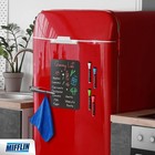 -usa Magnetic Dry Erase Black Board Sheet For Fridge  12 X 8    Stain-resistant