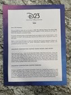  1  D23 Ultimate Disney Fan Event 3-day Fan Pass August 15 2026 2 Available