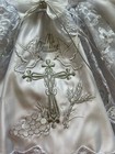 Alegria Kids Import Baptism Dress Christening White Vestido Mi Bautizo Cross  0