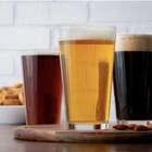 Set Of 6 Premium Beer Pint Glasses 16 Oz Cocktail Mixing Glasses Beverage Cups