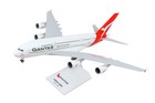 Skymarks Skr1000 Qantas Airways Airbus A380-800 Vh-oqf Desk Model 1 200 Airplane
