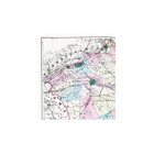 Historic County Map - Burlington County New Jersey - Beers 1872 - Vintage Wall