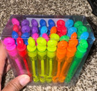 Joyin 32 Pack Bubbles Party Favors For Kids  8 Colors Dinosaur Mini Bubble Wands