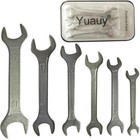 Bicycle Wrenches Double Ended Cone Wrench Tool Kit Spanner Bike Set Metal Nickel