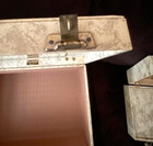 Vintage Congress 1950-1960 Travel Suitcase luggage   Cosmetic Case  2 