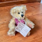 Vintage Miniature Artist Teddy Bear Mohair Handmade  Ooak  toby  9cm