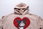 Kuromi By Sanrio Girl s Zara Long Sleeve Pullover Hoodie Cg2 Beige Size 11-12