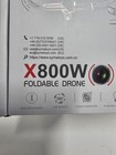 Syma X800w Black Remote Control Foldable Drone Quadcopter With Manual  2 Battery