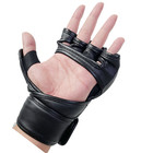 Mma Gloves  Hybrid Open Palm Shooter Fighting Mma Gloves Men Women  Double Wrap