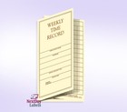 Weekly Employee Pocket Time Cards - Easy Tracking For Work Hours