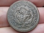 1846 Braided Hair Large Cent Penny  Small Date  Good Details