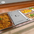 6 Pack 1 1-size Lids Stainless Steel Steam Hotel Prep Table Food Cover New Hot