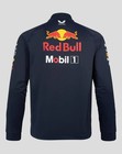 Navy Blue Racing Team Track Jacket Full Zip Motorsport-inspired Outerwear