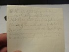 Vintage Paper From Dr  Parsons Estate  1800 s Doctor Writting