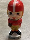 Vintage Original Japan 1960 s Hula Bowl Football Hawaii Player Bobble Head Doll