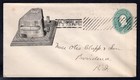 Usa Baltimore Md 1895 Illustrated Advertising Cover Stamped Envelope  Battery