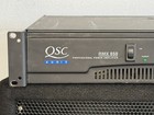 Qsc Audio Rmx850 2-channel Professional Power Amplifier 850w Pa Pro 