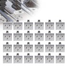 48pcs Standing Seam Roof Clamps Metal Roof Standing Racking Solar Panel Bracket