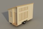 8    X 16    Tiny House On Wheels Plans Diy Home Shell Garden Room