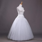 Petticoats For Women Hoopless Petticoat Crinoline Skirt 4 Layers Floor Length