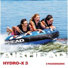 Uimoso Towable Tube For Boating  Inflatable 3-person Water Sport Tube