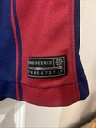 Mens Barcelona 25 26 Home Soccer Jersey Size Medium   Nike