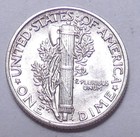 1944 P Mercury Dime 10c - 90  Silver